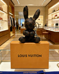 Louis Vuitton Black Seated Animal Bag Charm - album image 1