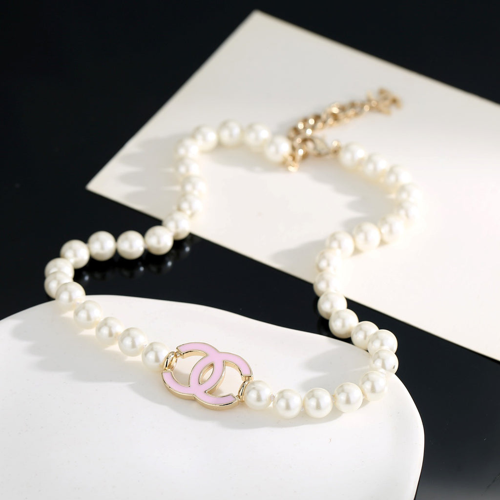 Chanel Interlocking C Pearl Necklace - album image 1