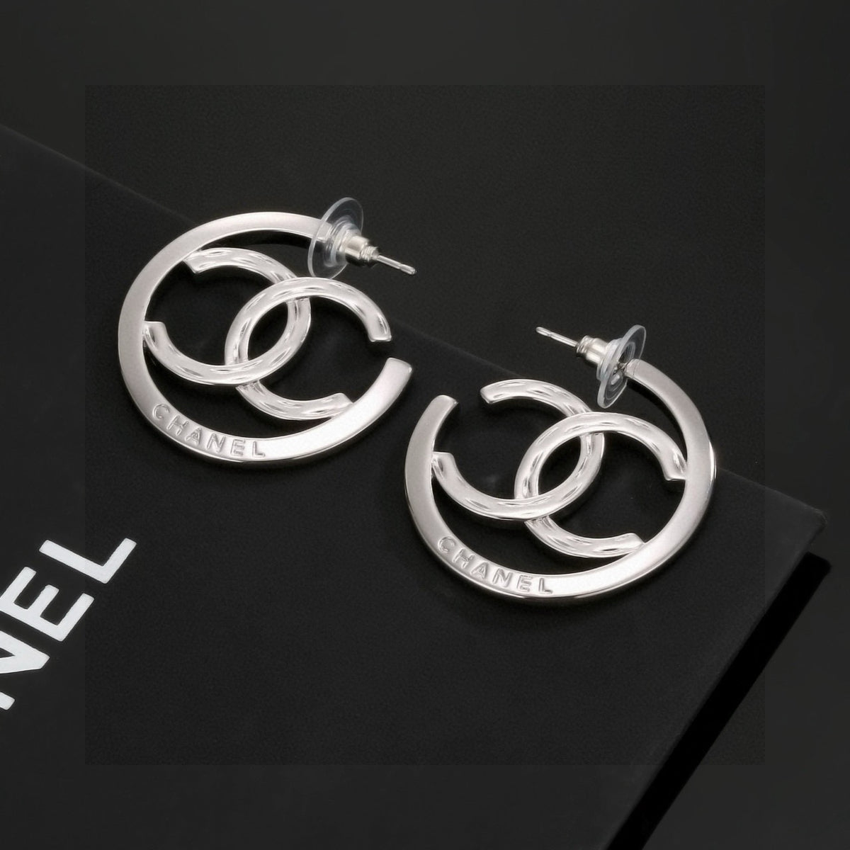 Chanel Letter Earrings - album image 2