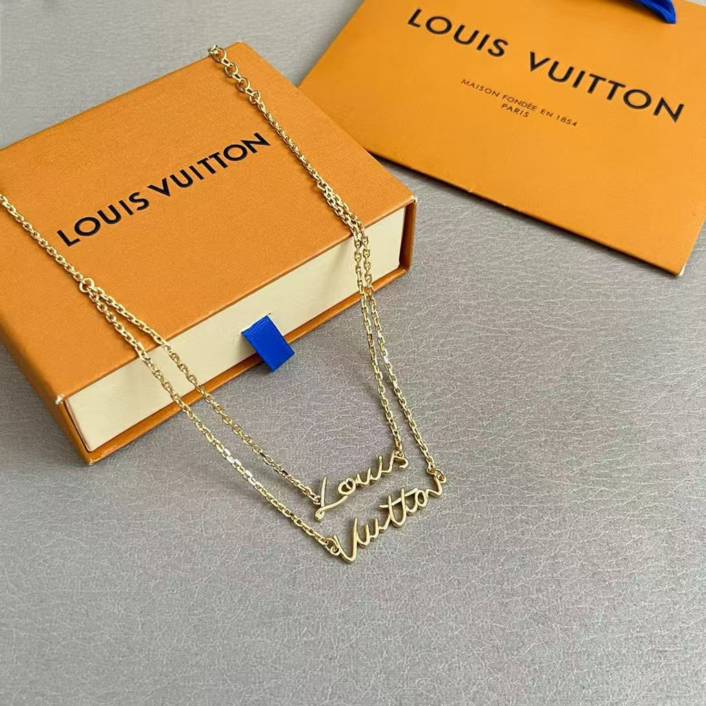Louis Vuitton LV Letter Necklace - album image 9