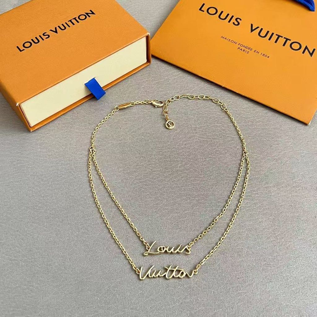Louis Vuitton LV Letter Necklace - album image 7