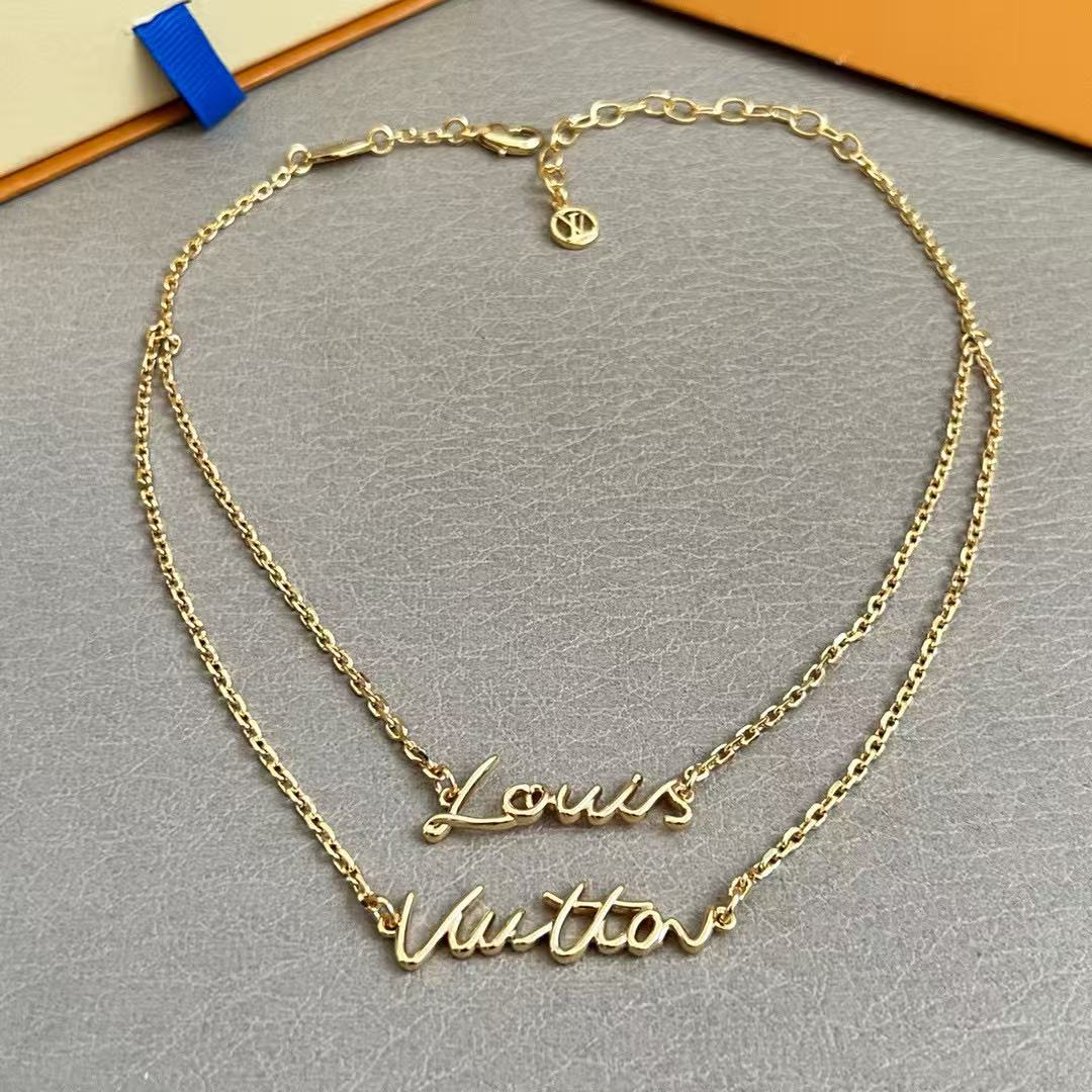 Louis Vuitton LV Letter Necklace - album image 4