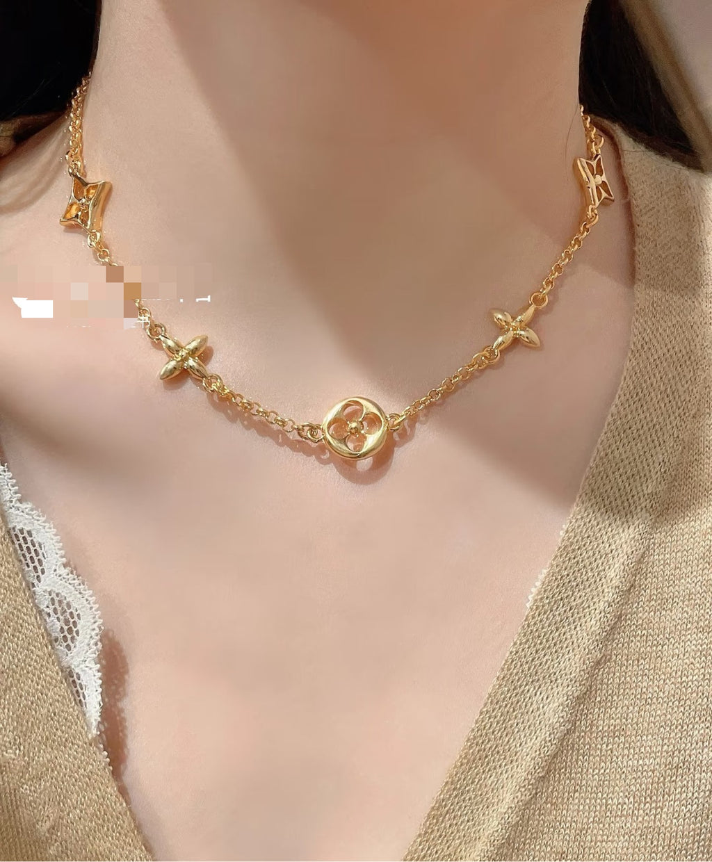 Louis Vuitton LV Letter Necklace - album image 1