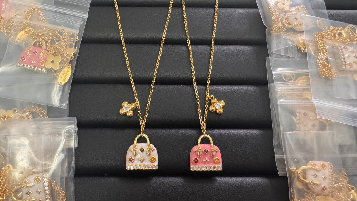 Louis Vuitton Mini Bag Pendant Necklace in Three Colors - album image 1