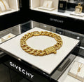 Givenchy Gold or Rose-Gold Tone Curb Link 4G Bracelet - product image 1