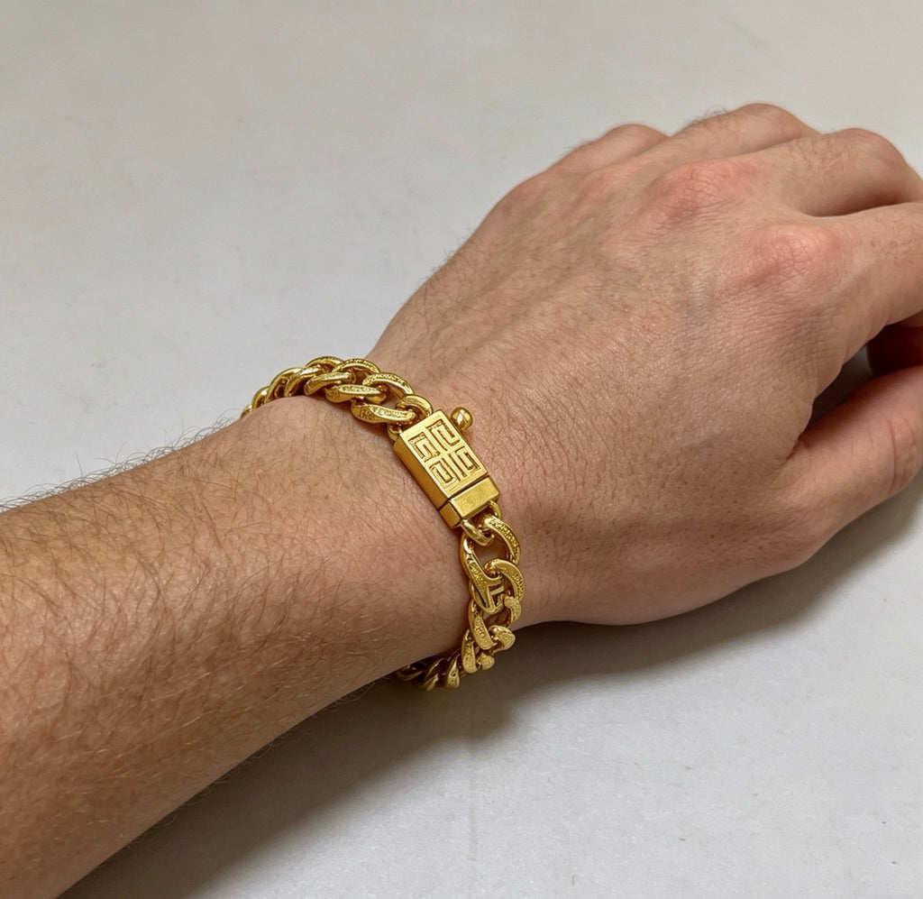 Givenchy Gold or Rose-Gold Tone Curb Link 4G Bracelet - product image 8