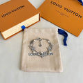 Louis Vuitton Silver-Tone Flower Charm Bracelet - album image 1