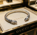 Gucci Anger Forest Interlocking G Antiqued Bangle - album image 1