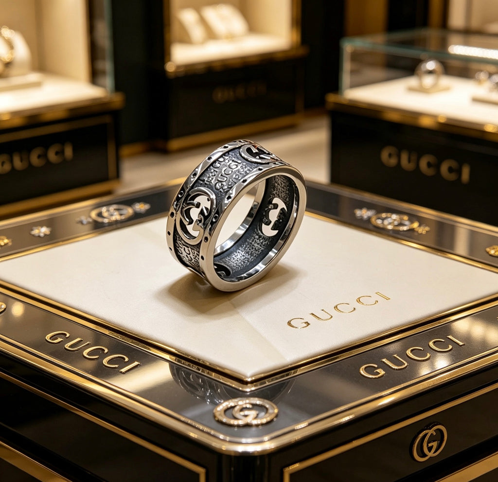 Gucci Anger Forest Interlocking G Ring - album image 1