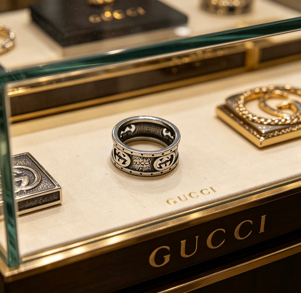 Gucci Anger Forest Interlocking G Ring - album image 2