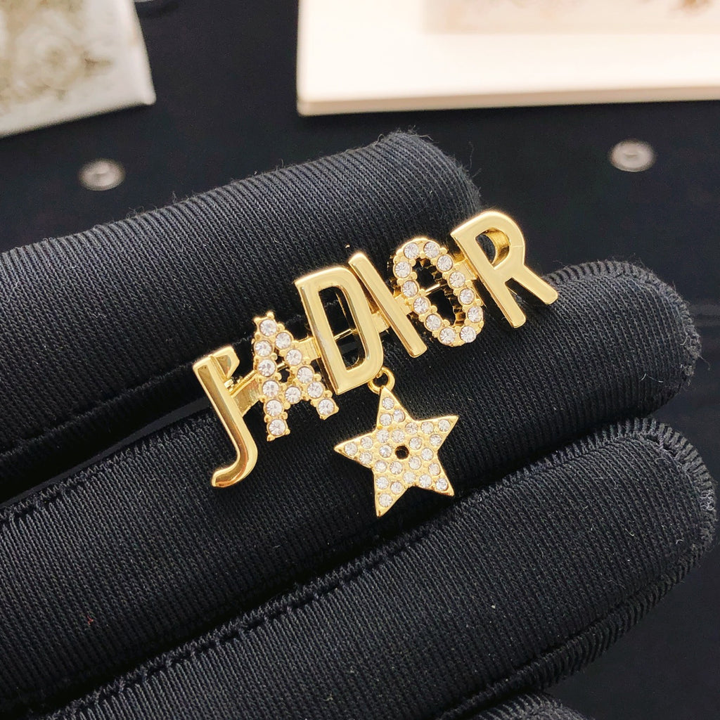Dior J'Adior Hanging Star Brooch - product image 2