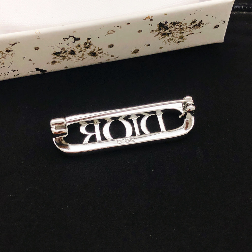 Dior Silver-Tone Crystal Capsule Brooch - product image 4