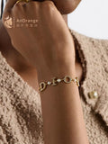Dior Crystal Spaced Letter Jewelry - product image 1