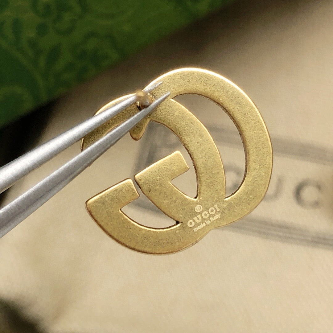 Gucci Interlocking G Crystal Accent Mini Earrings - album image 6