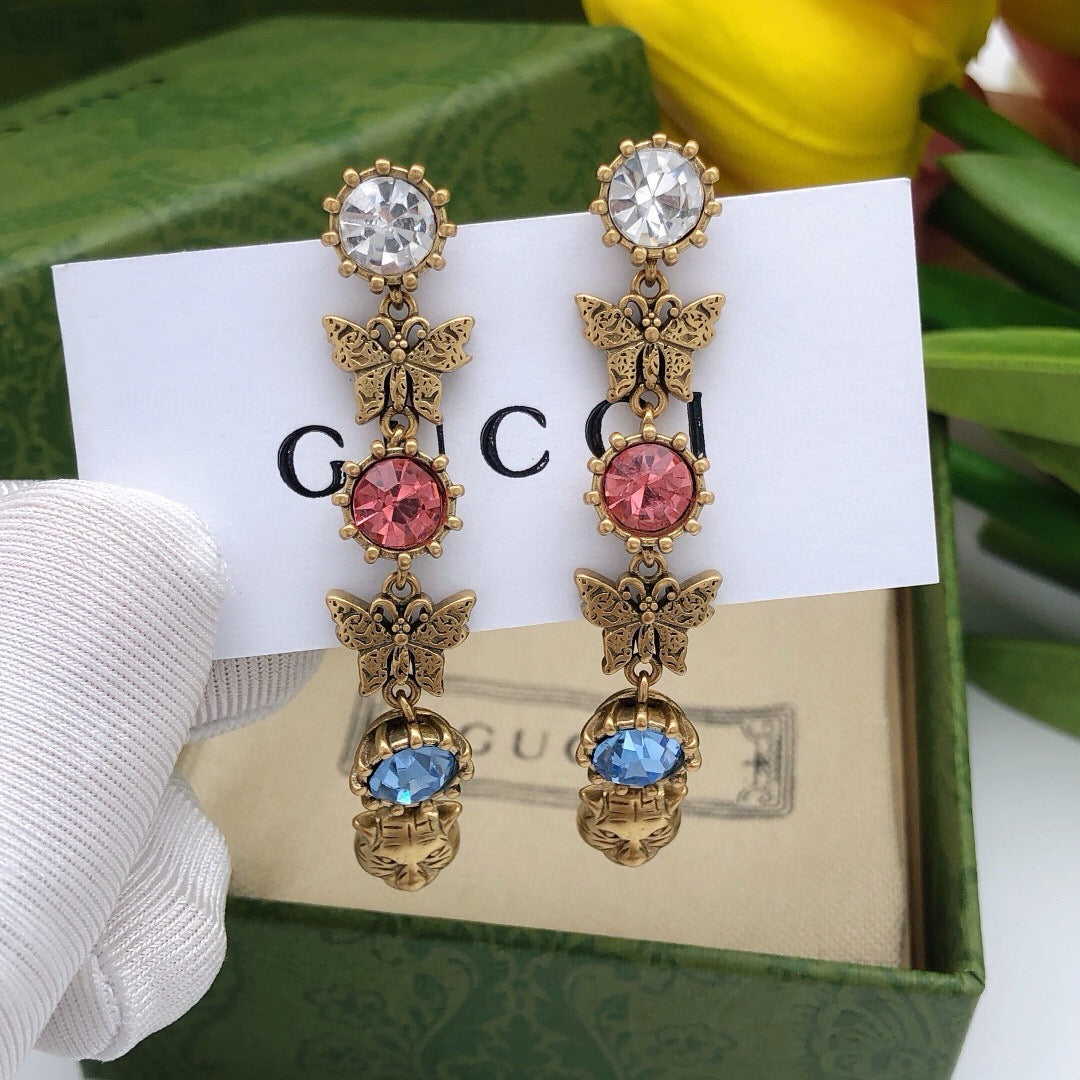 Gucci Flower Tassel Earrings - album image 1