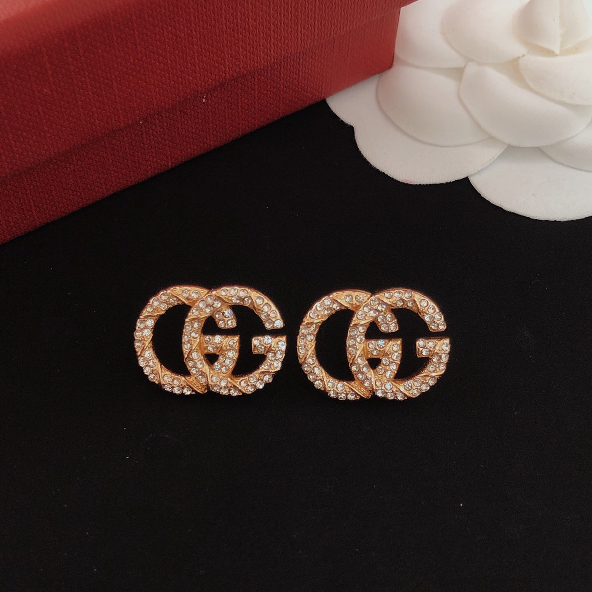 Gucci Rose Red Twisted Earrings - album image 5