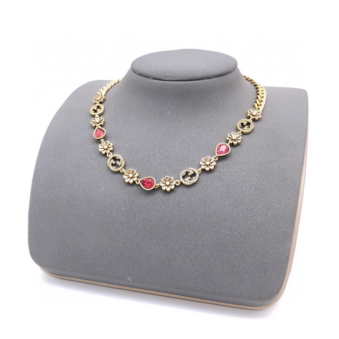 Gucci Interlocking G Flower Necklace - album image 6