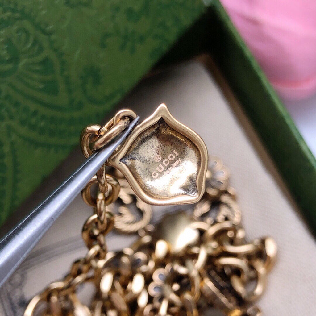 Gucci Interlocking G Flower Necklace - album image 7