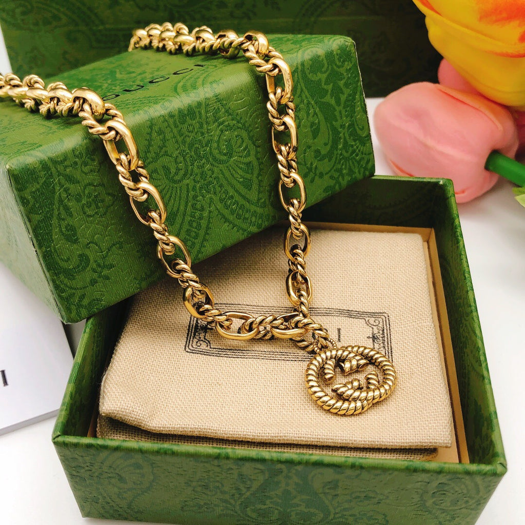 Gucci Interlocking G Twisted Necklace - album image 2
