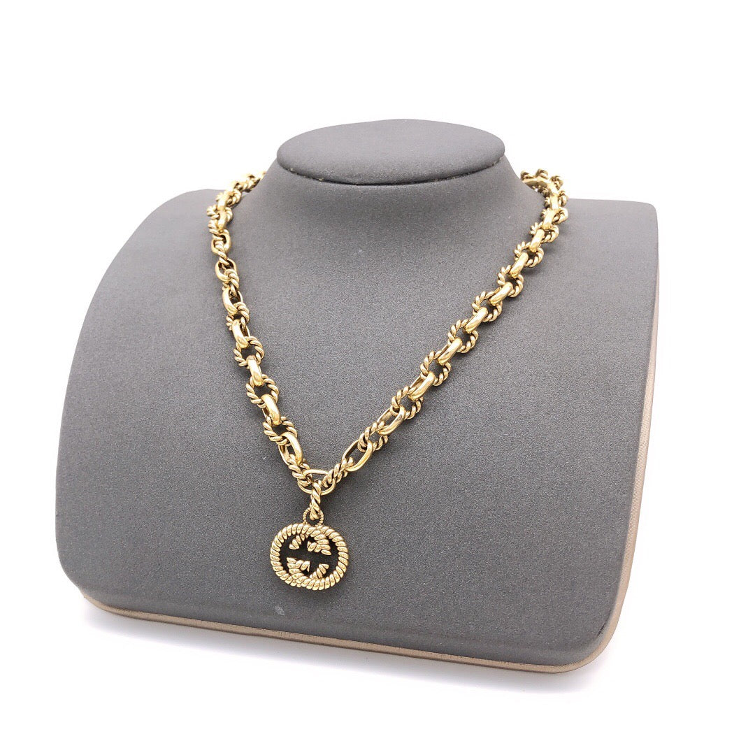Gucci Interlocking G Twisted Necklace - album image 1
