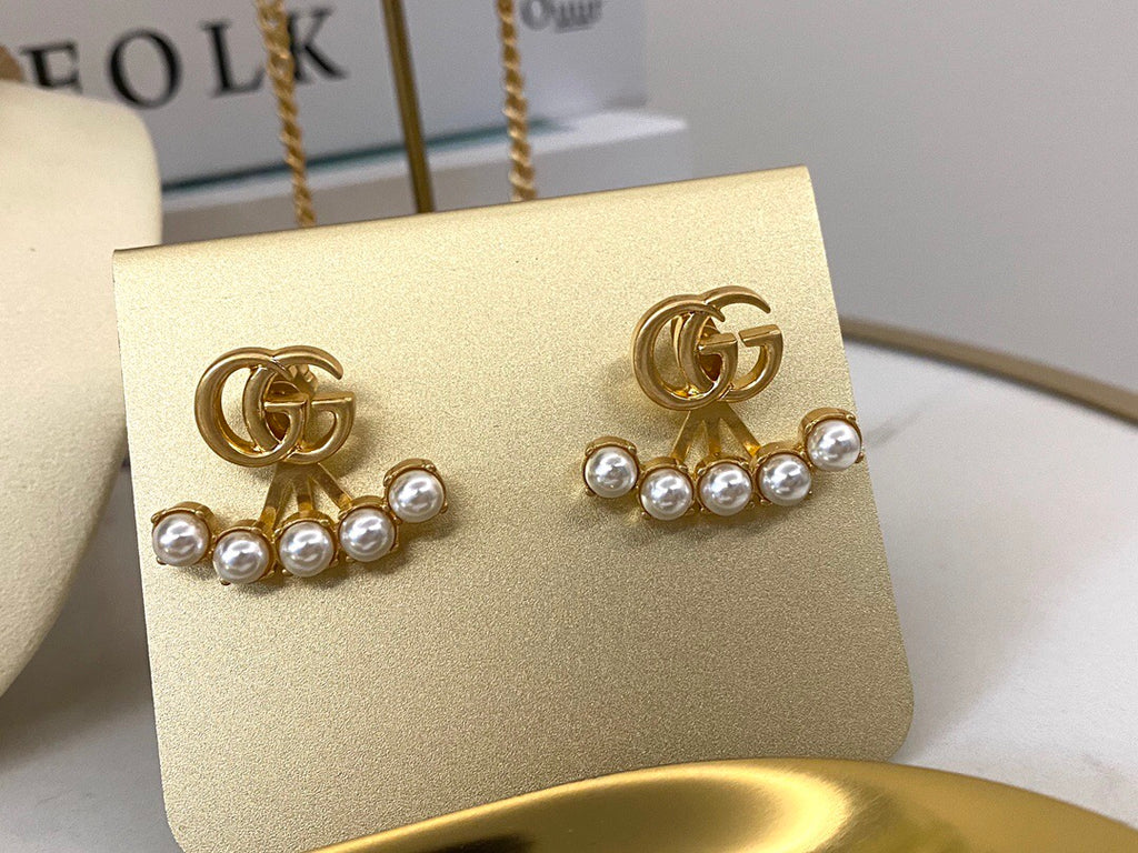 Gucci Interlocking G Pearl Jewelry - Bracelet or Earrings or Necklace - album image 5