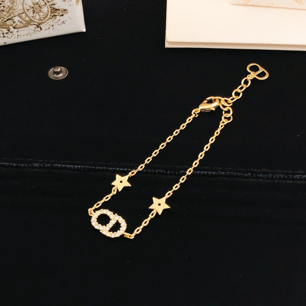 Dior Gold-Tone CD Star-Station Bracelet - product image 2