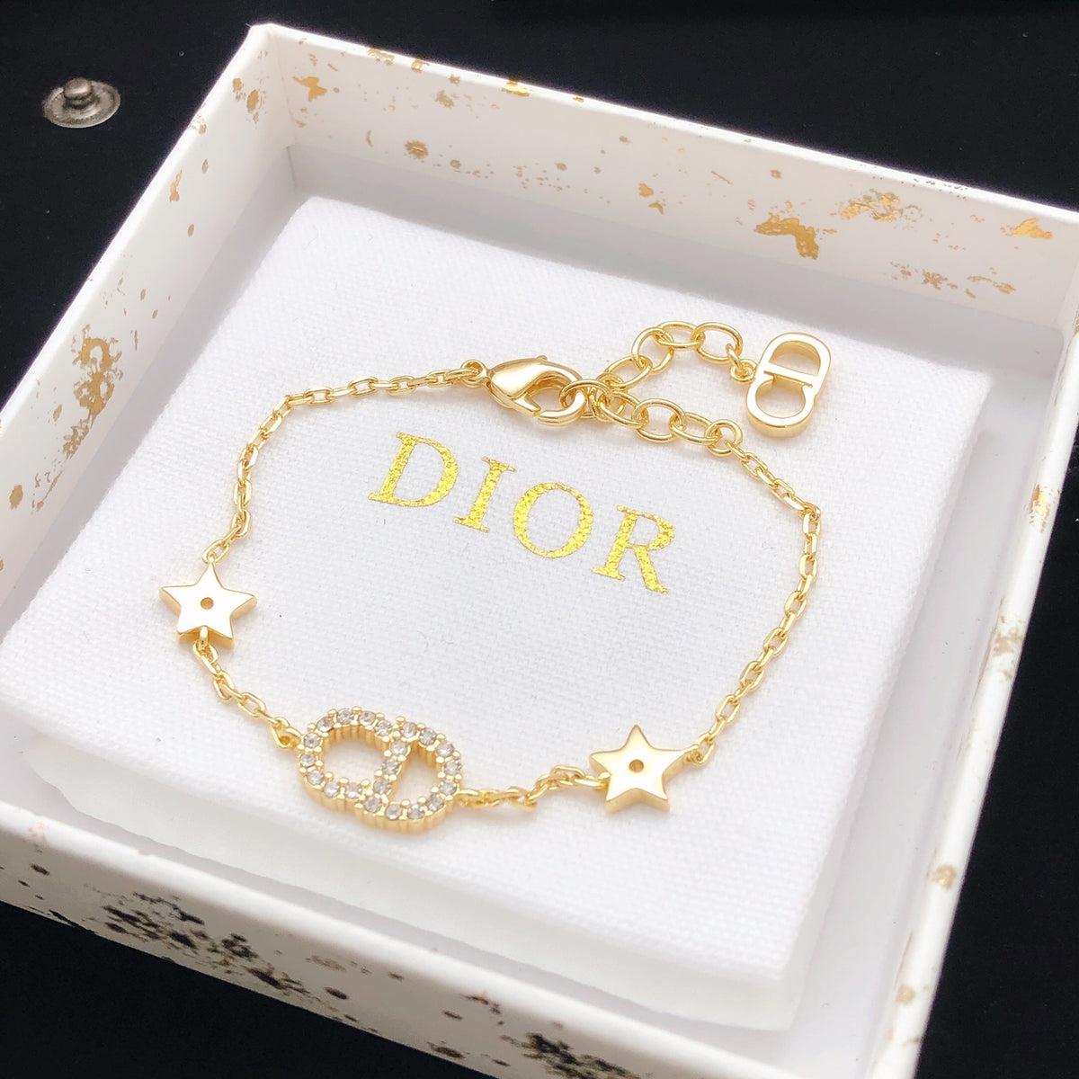 Dior Gold-Tone CD Star-Station Bracelet - product image 3