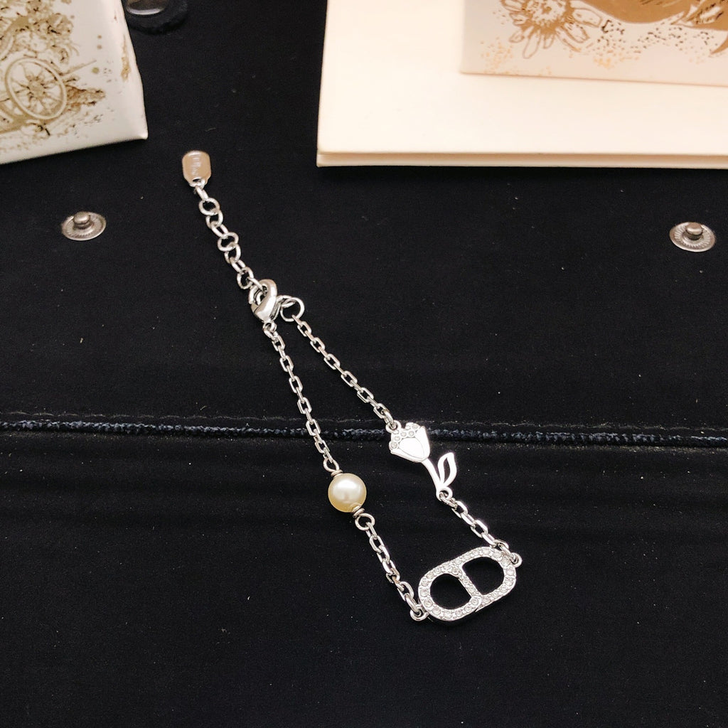 Dior Silver-Tone CD Butterfly Bracelet - product image 3