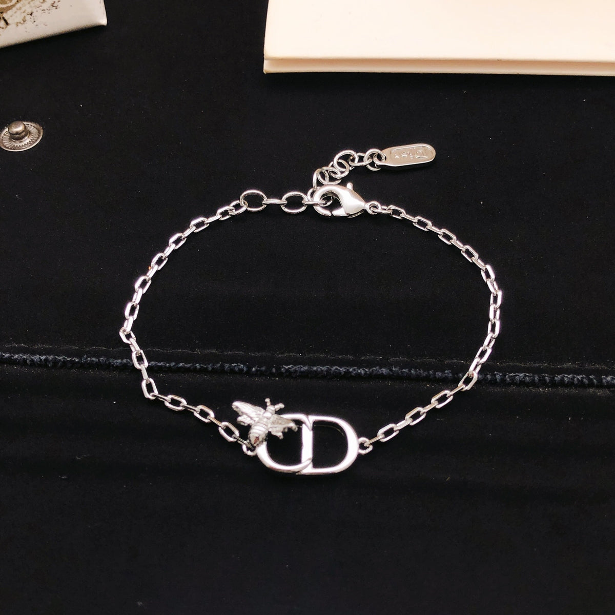 Dior Silver-Tone CD Star Bracelet - product image 1