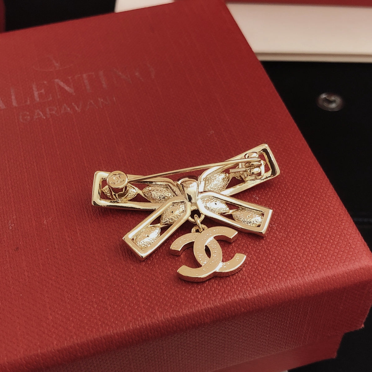 Chanel Bow Butterfly Brooch - album image 4