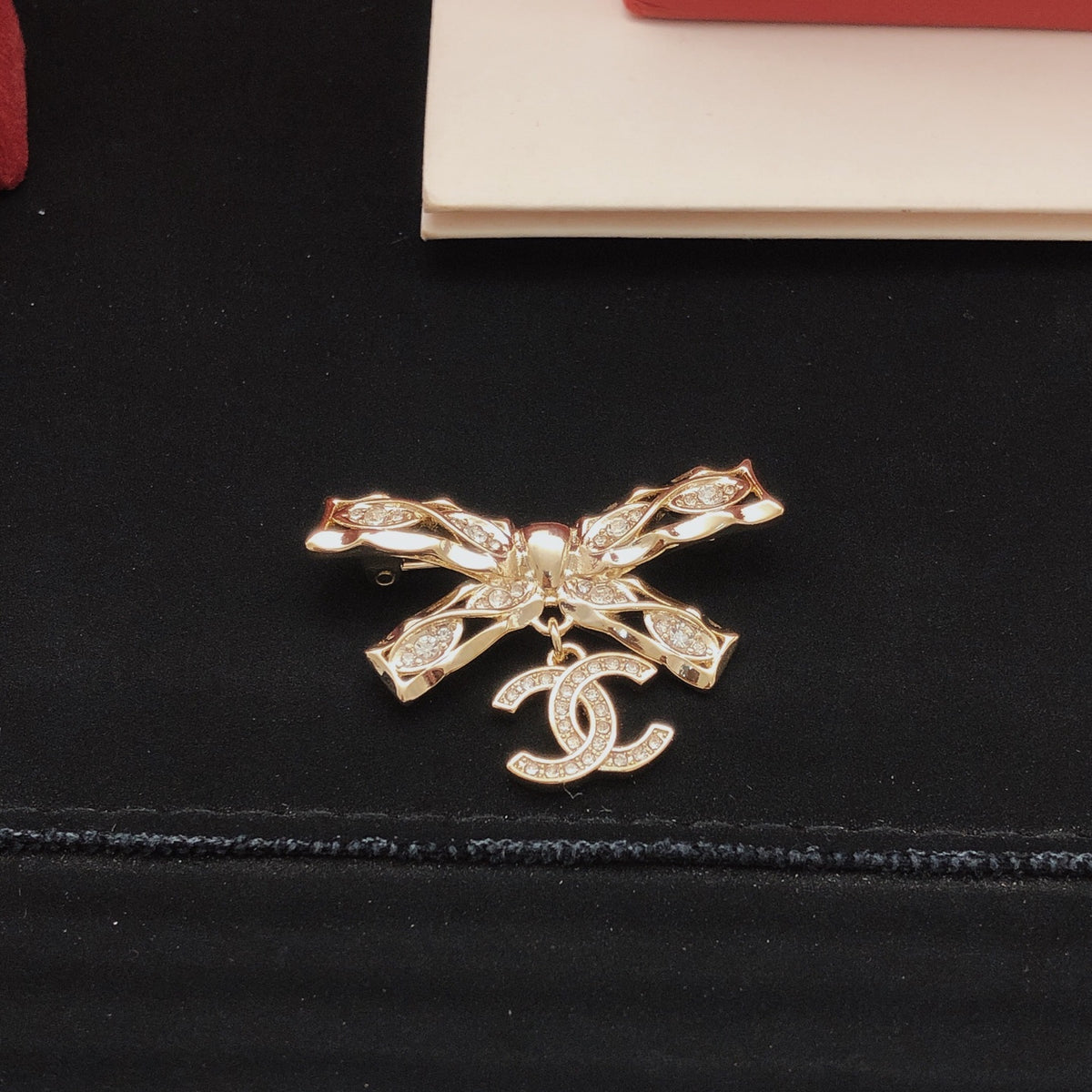Chanel Bow Butterfly Brooch - album image 6