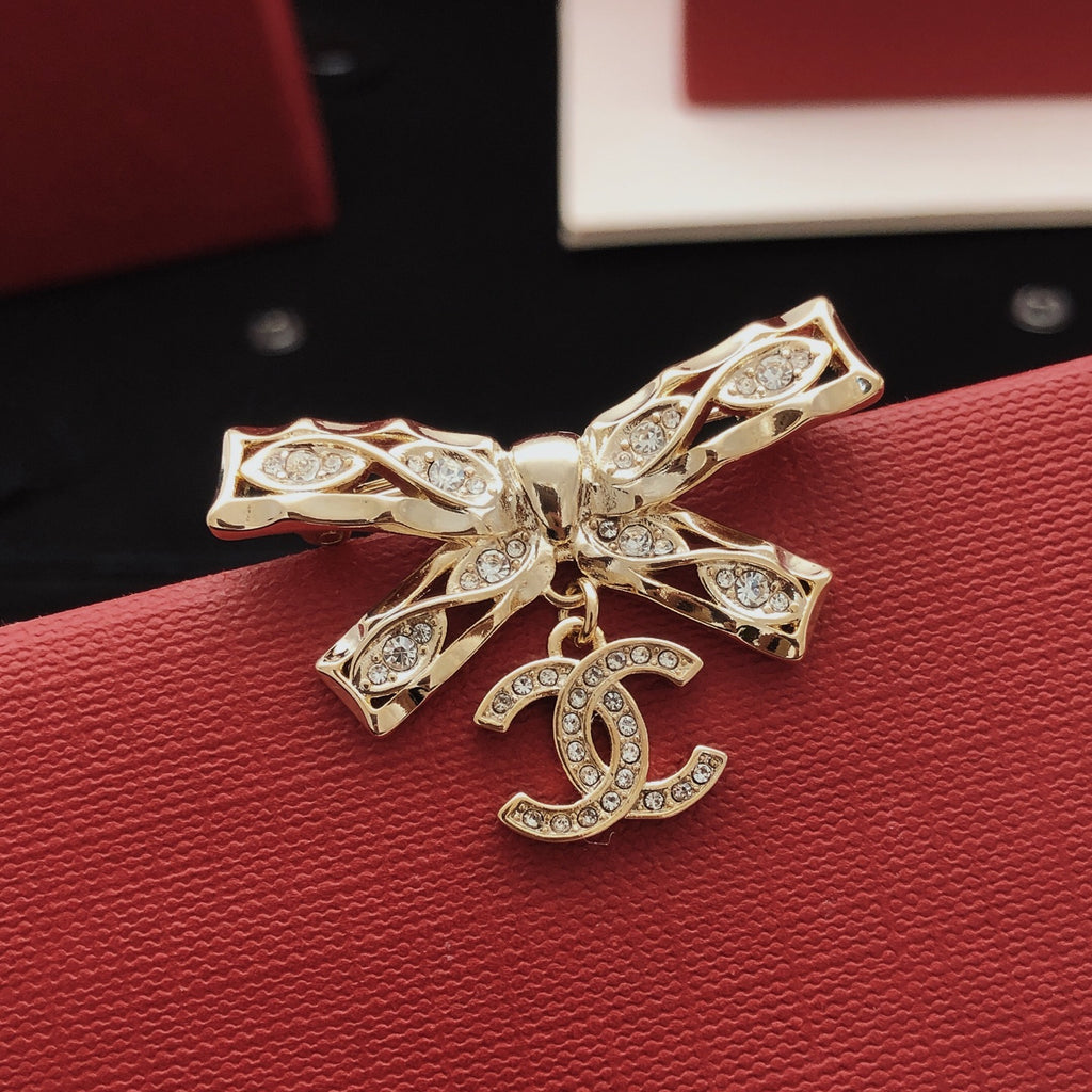 Chanel Bow Butterfly Brooch - album image 1