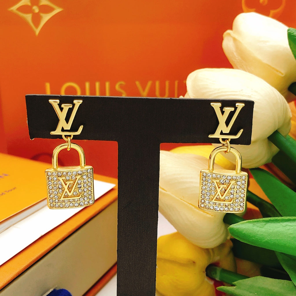 Louis Vuitton Lock Earrings - album image 6