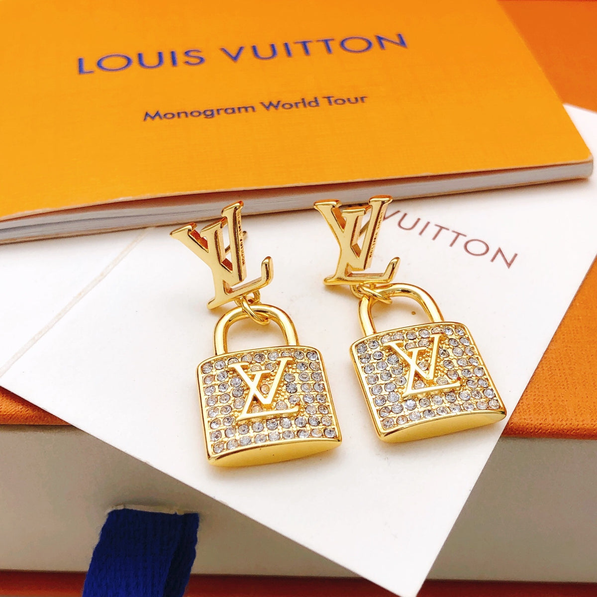 Louis Vuitton Lock Earrings - album image 4
