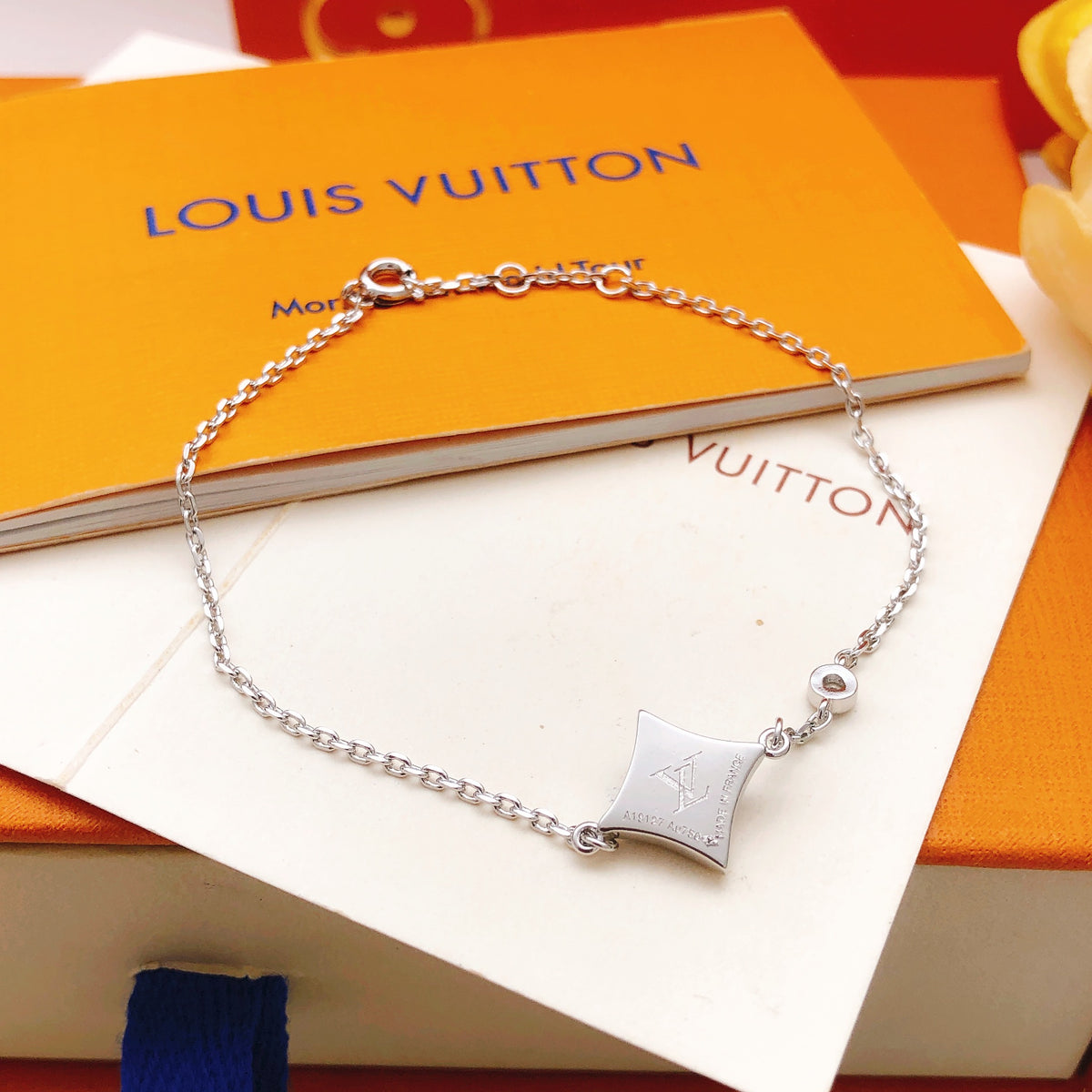 Louis Vuitton Blue Mother-of-Pearl Bracelet - album image 3