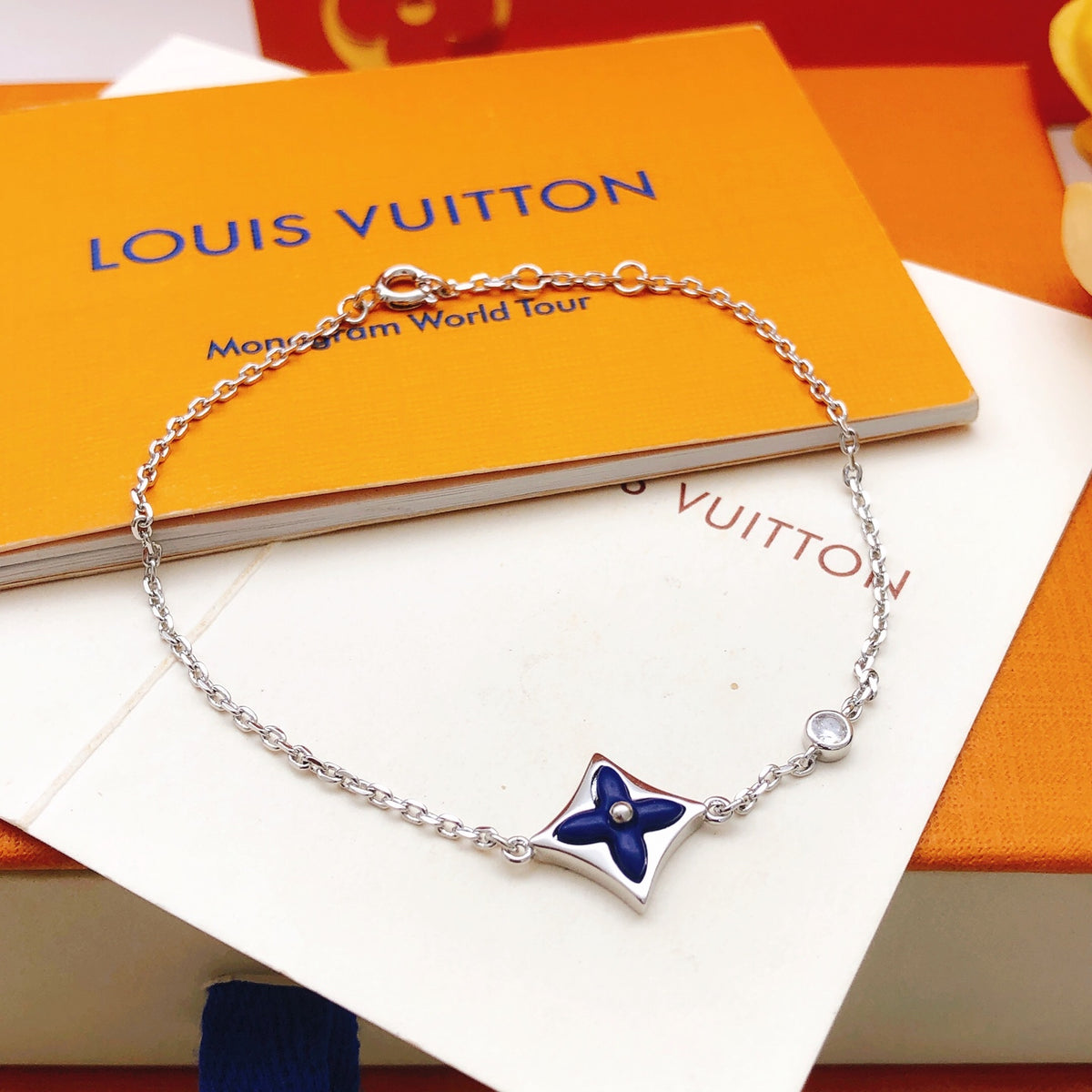 Louis Vuitton Blue Mother-of-Pearl Bracelet - album image 1
