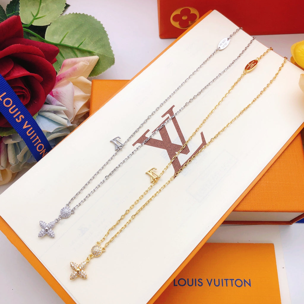 Louis Vuitton Tassel Crystal Accent Necklace - album image 6