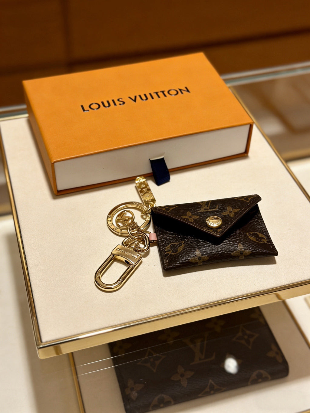 Louis Vuitton Black Mini Cube Bag Charm - album image 4
