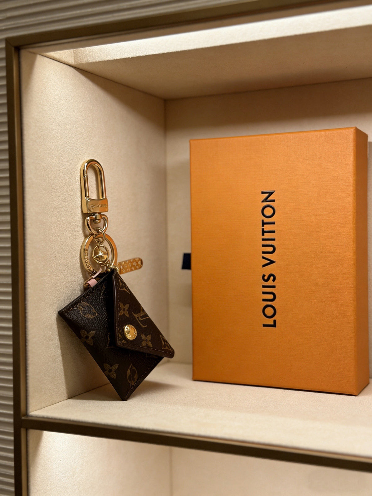 Louis Vuitton Black Mini Cube Bag Charm - album image 1