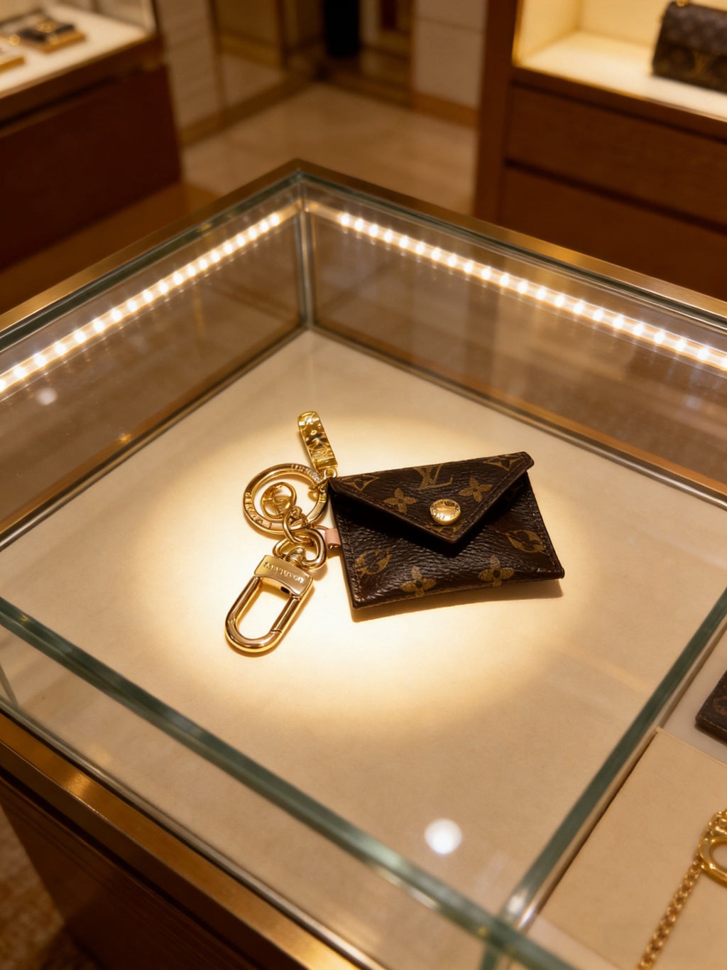 Louis Vuitton Black Mini Cube Bag Charm - album image 8