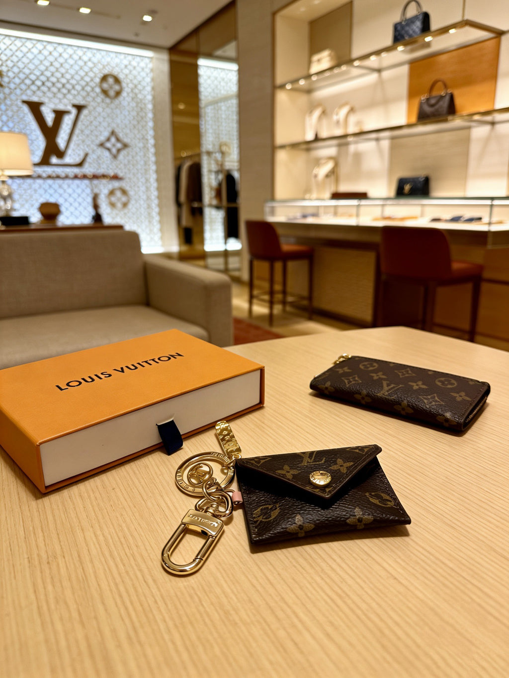 Louis Vuitton Black Mini Cube Bag Charm - album image 3