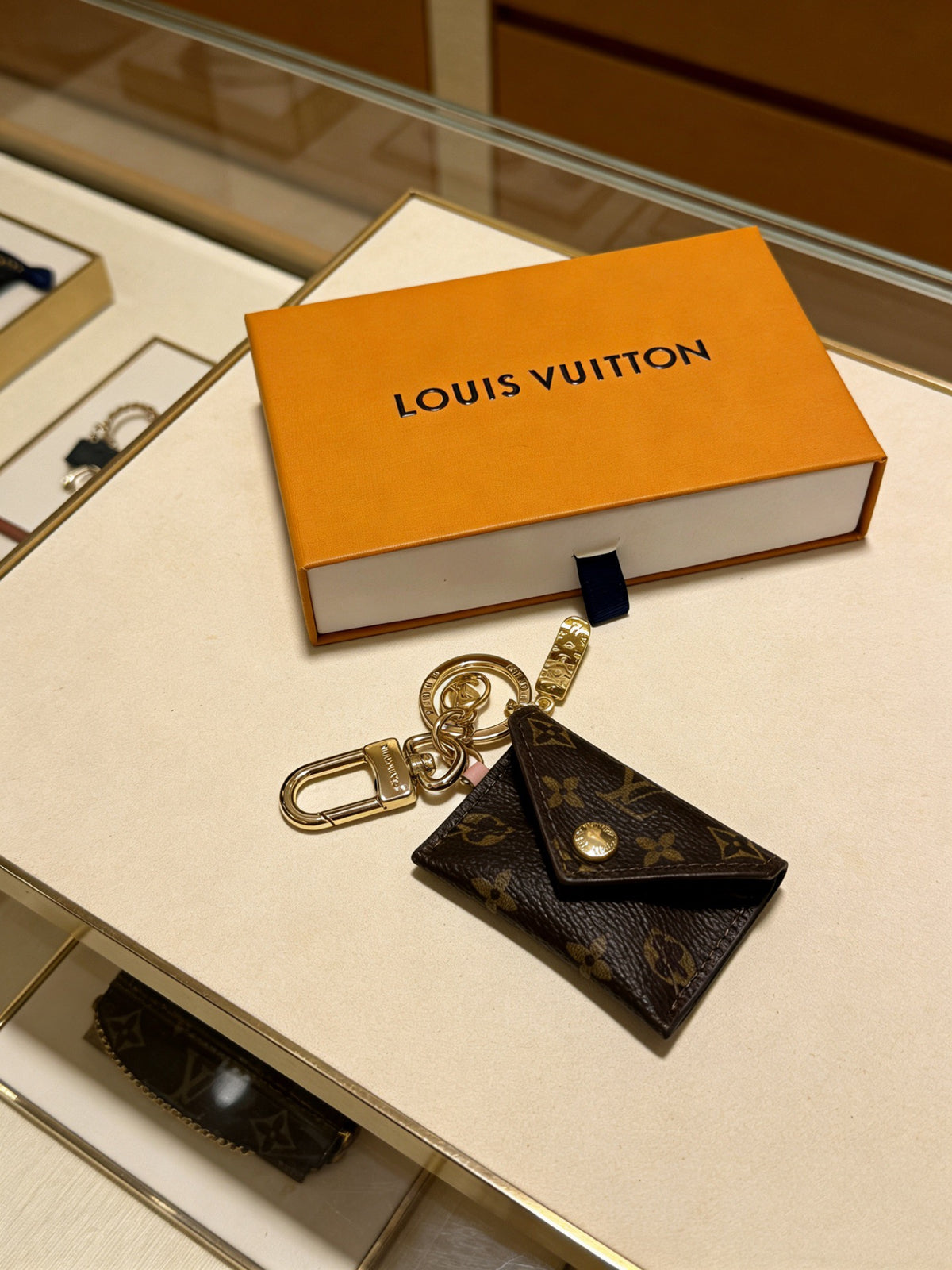 Louis Vuitton Black Mini Cube Bag Charm - album image 5