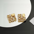 Loewe Crystal Floral Anagram Earrings - product image 1