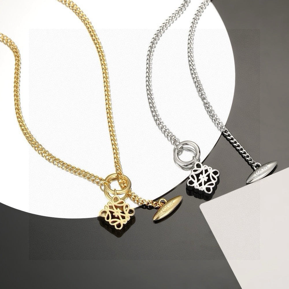 Loewe Sculptural Anagram Pendant Necklace - product image 6