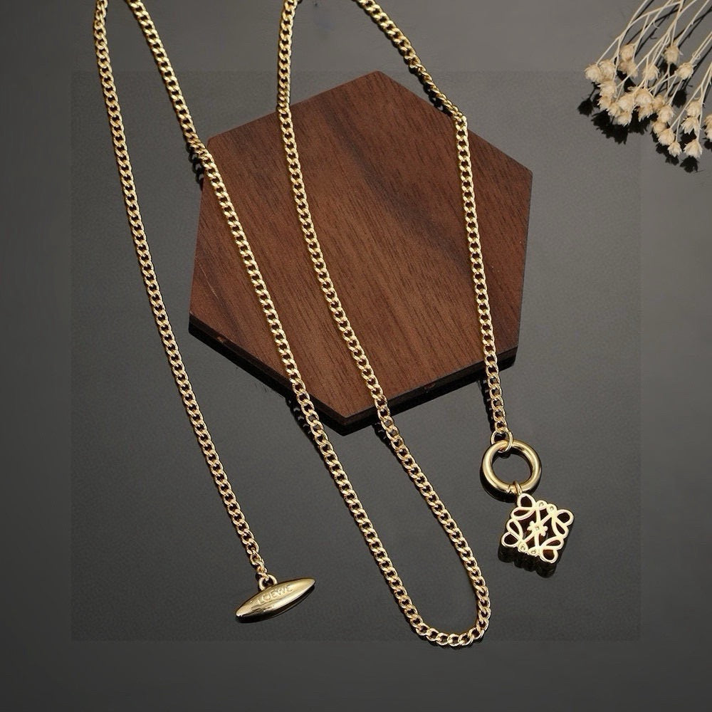 Loewe Sculptural Anagram Pendant Necklace - product image 7