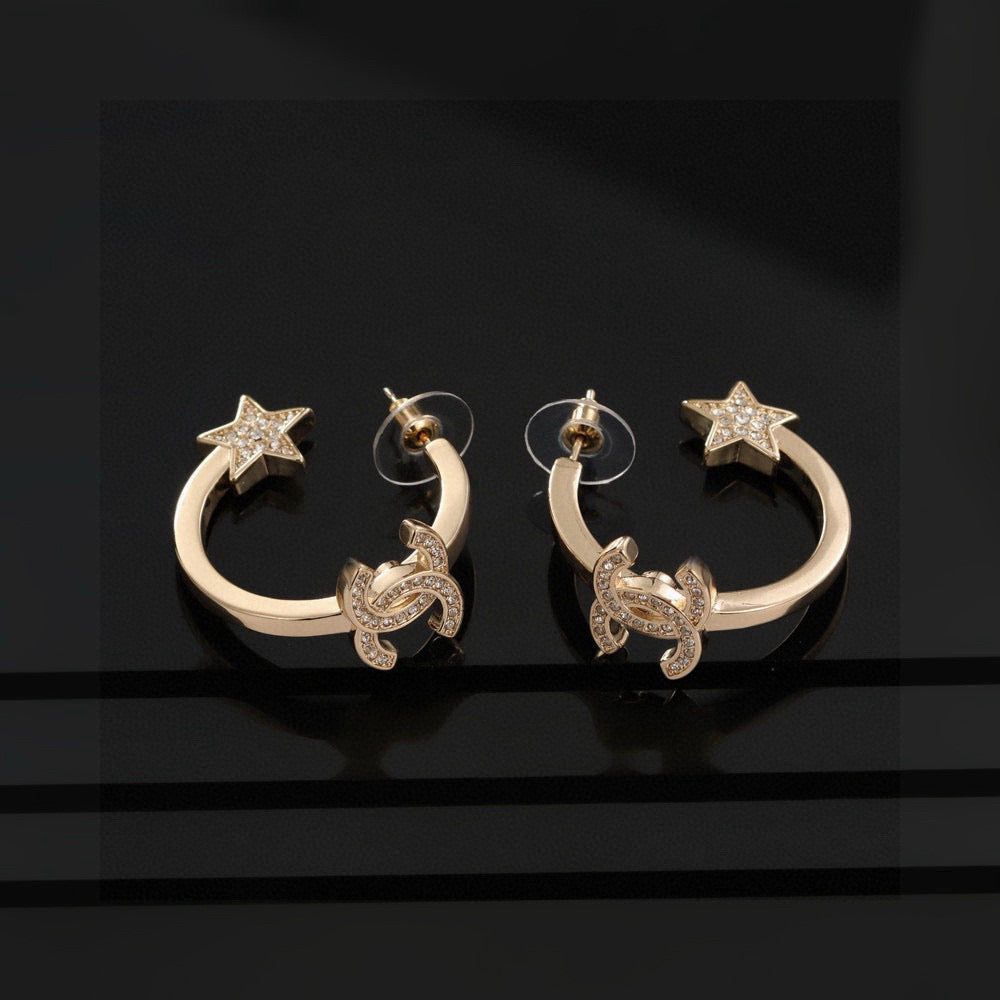 Chanel Gold-Tone Earrings - album image 9