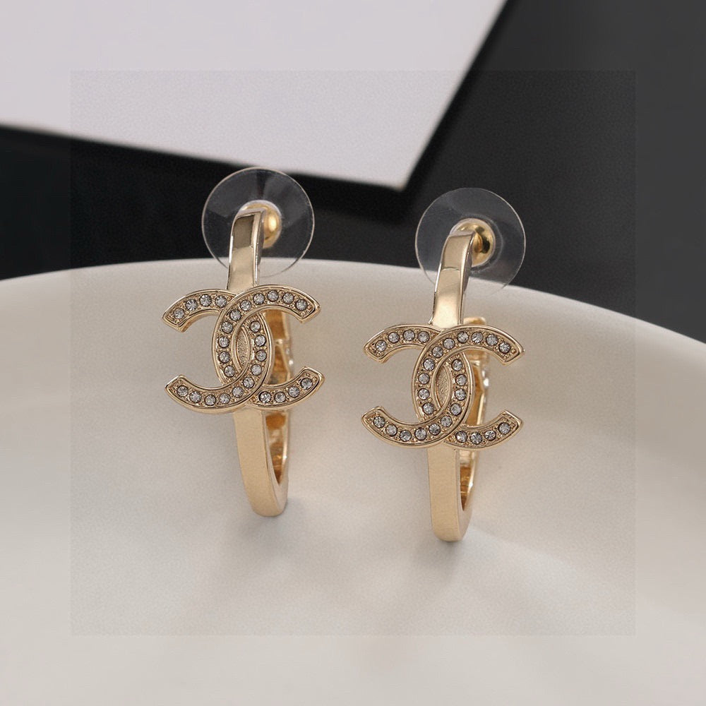 Chanel Gold-Tone Earrings - album image 6