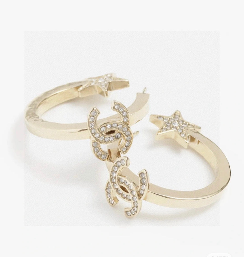 Chanel Gold-Tone Earrings - album image 1