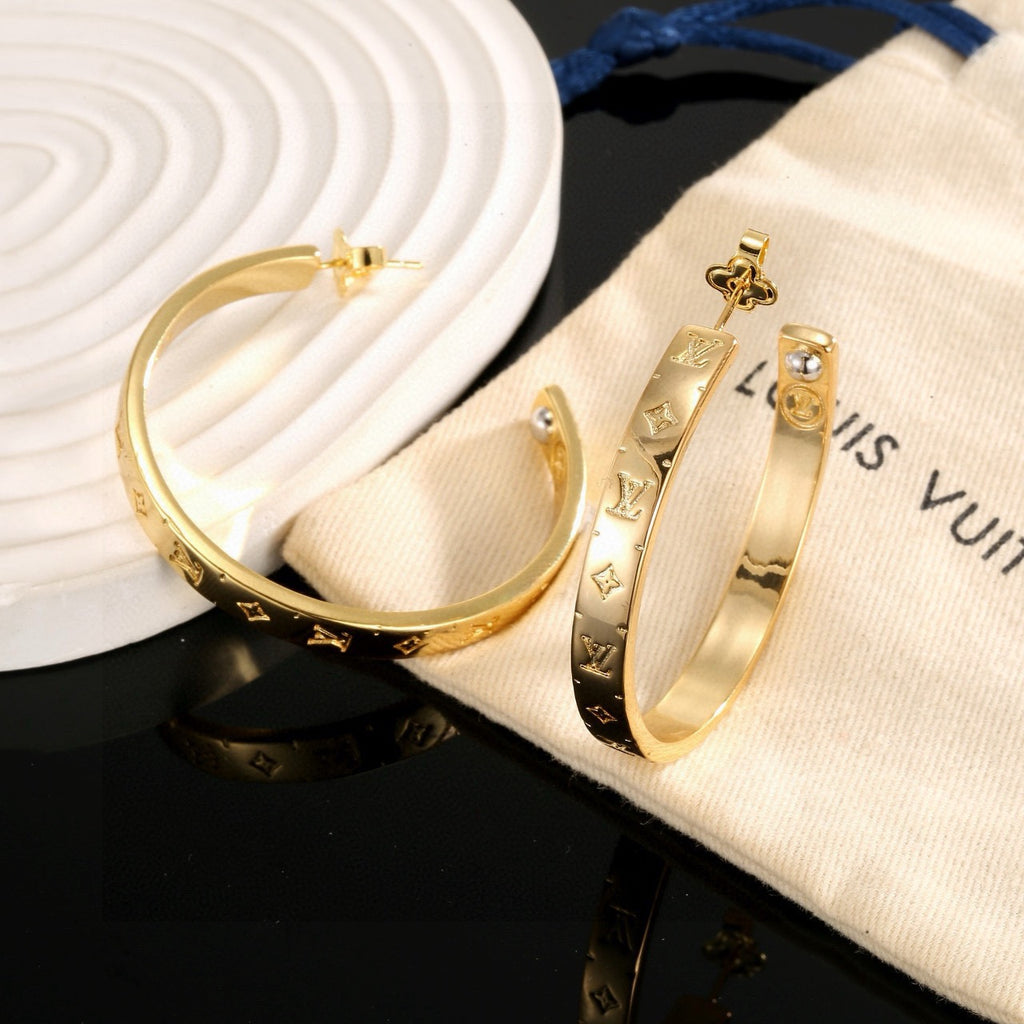 Louis Vuitton LV Letter Earrings - album image 5