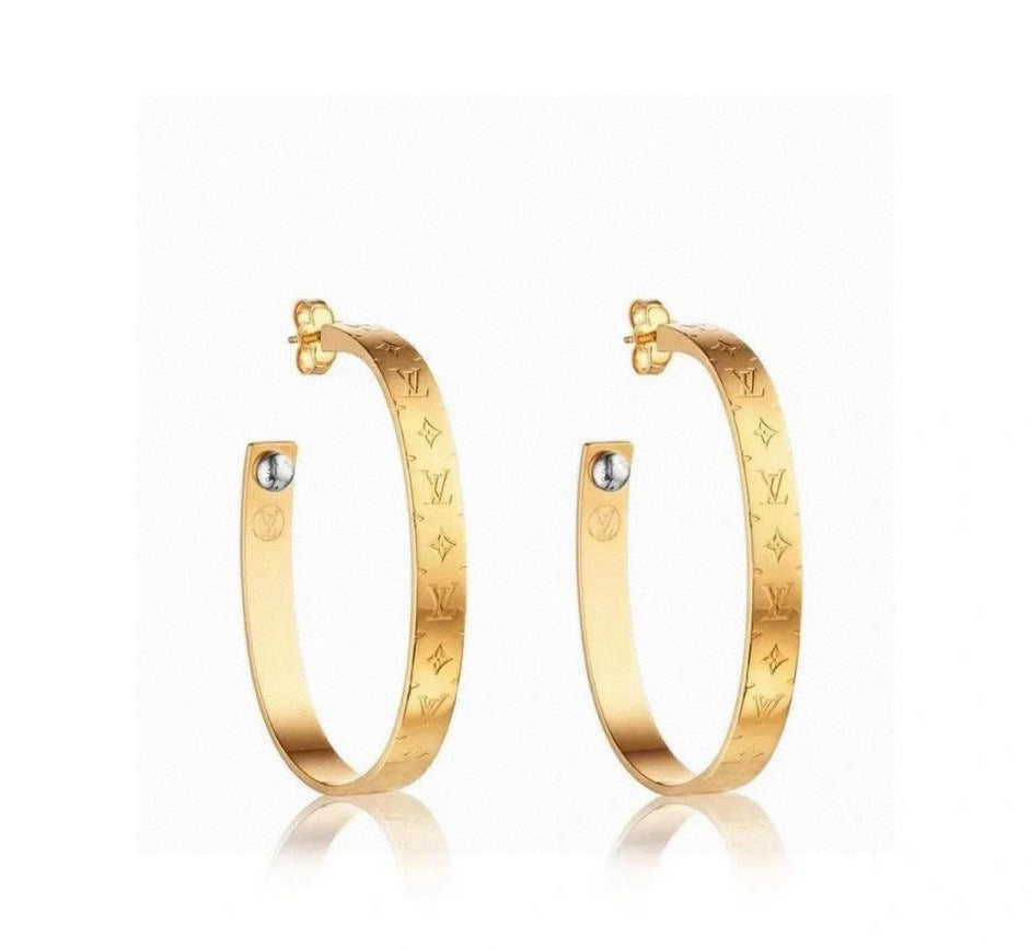 Louis Vuitton LV Letter Earrings - album image 1